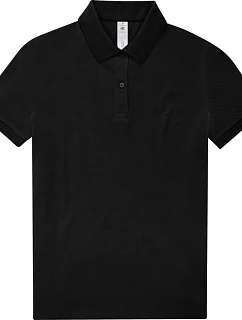 B&C My Polo 180 /women Dámské piqué polo 01.W461 black