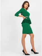 Šaty LK SK 506553.19 zelená Šaty LK SK 506553.19 zelená