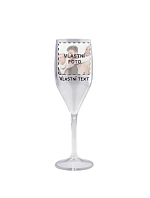 Personalizovaná nerozbitná prosecco sklenice s fotografií Personalizovaná nerozbitná prosecco sklenice s fotografií