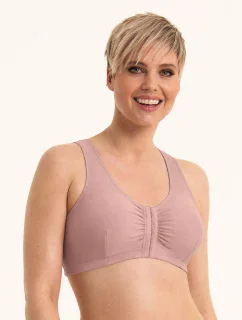 Hazel chirurgická podprsenka zapínání vpředu 5765X rosewood - Anita Care