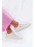 Dámské plátěné tenisky Big Star – bílé