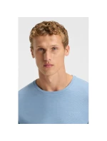 Boss Rib Azzurro M Tričko 50509328-450 pánské