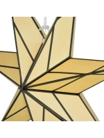 PAPÍROVÁ DEKORACE ŠPAČEK 50CM 7 LISTŮ CRYMOND