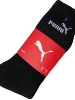PUMA DLOUHÉ PUNČOCHY černé /3 páry/ 7308 200