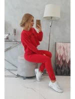 Atlanta tištěná sada červená Atlanta tištěná sada červená