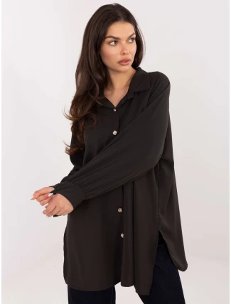 Košile IT KS 29022.25 tmavě hnědá