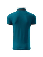 Collar Up polokošile pánská petrolejová Collar Up polokošile pánská petrolejová