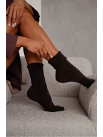 Dámské neškrtící ponožky Frottee čokoládové Dámské neškrtící ponožky Frottee čokoládové