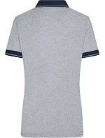 Daiber JN 705 Dámské žerzejové melírované polo 02.0705 grey heather/navy Daiber JN 705 Dámské žerzejové melírované polo 02.0705 grey heather/navy