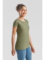 Fruit of the Loom Lady-Fit Iconic 150 T Dámské tričko 16.1432 heather green Fruit of the Loom Lady-Fit Iconic 150 T Dámské tričko 16.1432 heather green