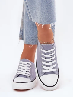 Dámské Klasické Tenisky Modré Omerta