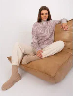 Jumper AT SW 2357.96 světle fialová Jumper AT SW 2357.96 světle fialová