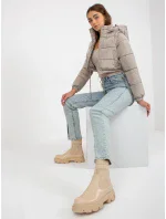 Dámská bunda NM KR D2 3869 13P tmavě lila