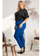 Dámské kalhoty Z726 kr. modrá - Karko