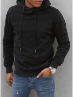 Pánská mikina s kapucí černá FashionStreet BX5429