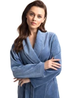Dámský župan Luna 371 Velur 3XL