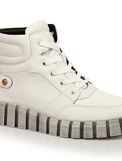 Plošinové pytle s ornamentem Potocki W WOL106B bílá