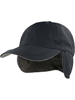 Atlantis Headwear Techno Flap-S 6 panelová kšiltovka s ochranou uší 33.0225 navy