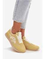 Sneakers Dámské Sportovní Žluté Tarlisse
