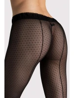 Dámské punčochové kalhoty Patrizia 20 den I5001 Černá vzor - Fiore