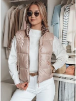 Dámská krátká oboustranná vesta CHIPUFF růžová FashionStreet TY4823