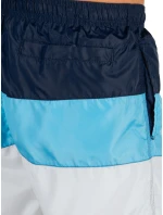 Pánské tmavě modré a bílé plavecké šortky FashionStreet SX2518