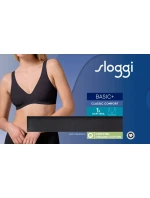 Dámská podprsenka Basic+ Soft Bra - BLACK - černá 0004 - SLOGGI