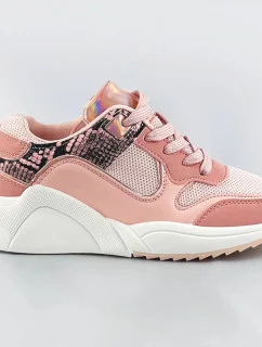 Růžové dámské sportovní boty (6348)