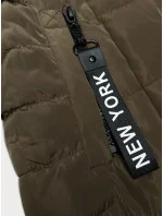 Dámská vesta v khaki barvě s kapucí S'West (B8226-11) Dámská vesta v khaki barvě s kapucí S'West (B8226-11)