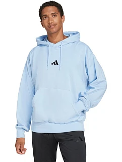 Pánská mikina adidas Essentials Feelcozy Hoodie blue IN6064 pánské oblečení