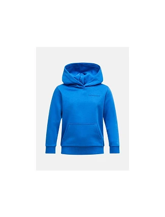 Dětská mikina PEAK PERFORMANCE Jr Original Small Logo Hood, modrá barva Dětská mikina PEAK PERFORMANCE Jr Original Small Logo Hood, modrá barva