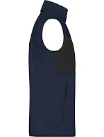 Daiber JN 1310 Pánská fleecová vesta 02.1310 navy/black