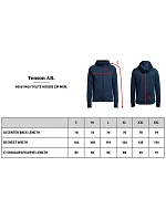 Tenson TXlite Hoodie Zip Men Pánská mikina s kapucí 84.7403 blue