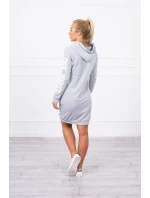 Off White šedé šaty Off White šedé šaty