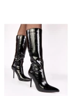 Kozačky na podpatku  model 221674 Solea