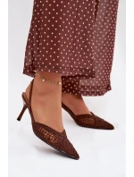 Sandály na podpatku  model 224494 Step in style