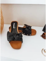 Dámské žabky CHICWOOD black FashionStreet ZY0990