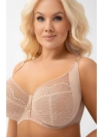 Gorsenia G007 Lotta Almond měkká podprsenka