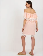 LK SK 506987 šaty.04X broskev LK SK 506987 šaty.04X broskev