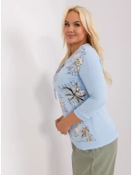 Halenka RV BZ 9073.86 světle modrá