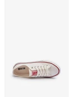 Dámské nízké tenisky Big Star Bílé Dámské nízké tenisky Big Star Bílé