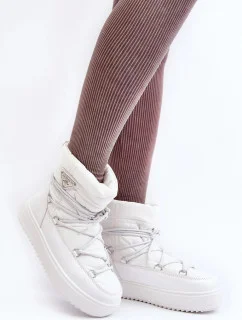 Dámské sněhule NB606 / 189411 Bílá - Seastar