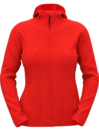 Stedman Lux Knit Fleece Jacket Women Dámská pletená fleecová bunda s kapucí 05.5560 scarlet red heather Stedman Lux Knit Fleece Jacket Women Dámská pletená fleecová bunda s kapucí 05.5560 scarlet red heather