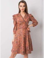 Šaty LK SK 508381.85P tmavě oranžové Šaty LK SK 508381.85P tmavě oranžové