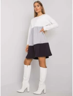 Šaty RV SK 7188.83P šedá