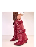 Kozačky na klínech  model 220244 Solea