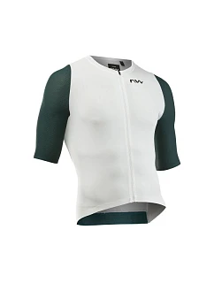 Cyklistické tričko NORTHWAVE Extreme Evo Jersey S/s, bílé