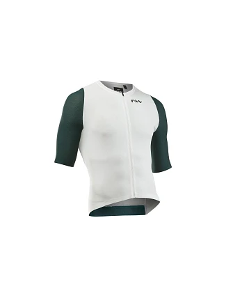 Cyklistické tričko NORTHWAVE Extreme Evo Jersey S/s, bílé Cyklistické tričko NORTHWAVE Extreme Evo Jersey S/s, bílé