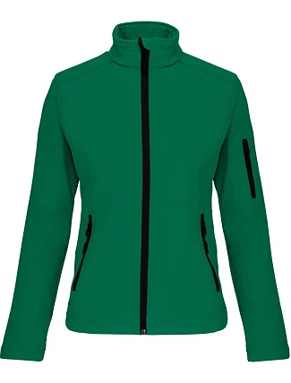 Kariban K 400 Dámská 3-vrstvá softshellová bunda 20.K400 kelly green Kariban K 400 Dámská 3-vrstvá softshellová bunda 20.K400 kelly green