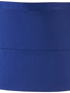 Premier PR 155 Krátká zástěra do pasu s kapsou "Colours" 39.0155 royal